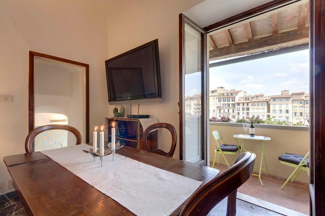 Historical Apartment Spectacular Arno View With Balcony From 12 Th Century. Florence Extérieur photo